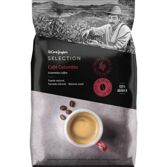 Café en grano tueste natural 100% arábica Colombia bolsa 500 g -