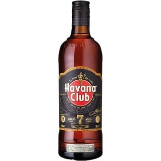 Ron añejo 7 años de Cuba botella 70 cl -