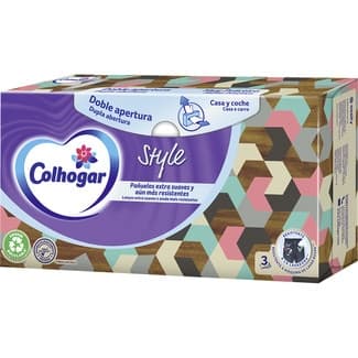 Pañuelos faciales Style 3 capas caja 66 unidades -