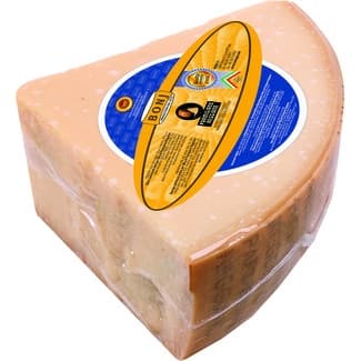 Queso italiano de vaca de pasta dura DOP Parmigiano Reggiano 20 meses de maduración -