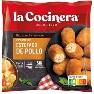 Croquetas de estofado de pollo bolsa 500 g -
