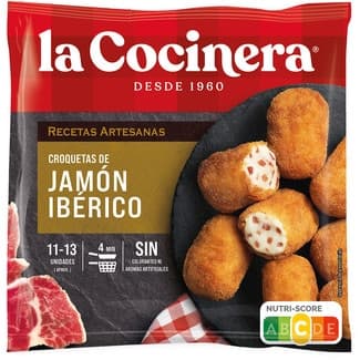 Croquetas de jamón ibérico bolsa 400 g -