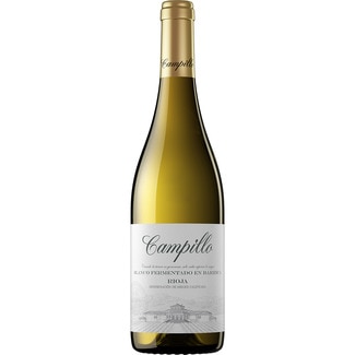 Vino blanco fermentado en barrica DOCa Rioja botella 75 cl -