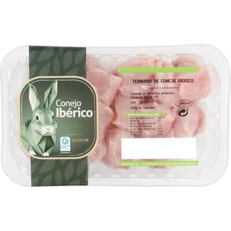 Ternuras de muslo de conejo ibérico peso aproximado bandeja 350 g -
