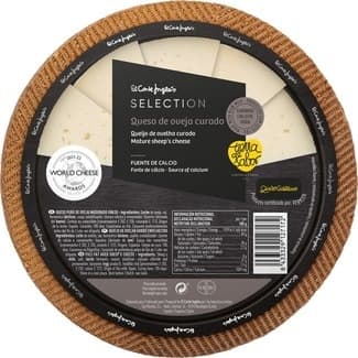 Queso castellano curado puro de oveja elaborado con leche cruda peso aproximado pieza 3,1 kg -