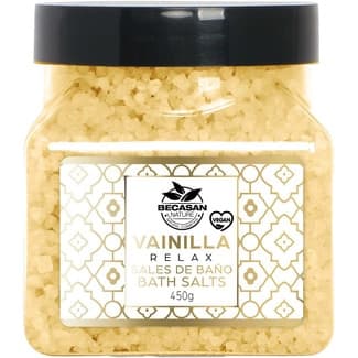 Sales de baño Relax Vainilla tarro 450 g -