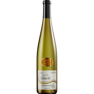 Vino blanco gewurtraminer de Alsacia botella 75 cl -