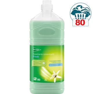 Suavizante concentrado Fresh Flor de Naranjo 80 dosis botella 2 l con microcápsulas de fragancia -