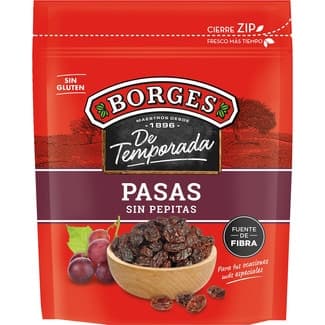 Pasas sin pepitas sin gluten bolsa 250 g -