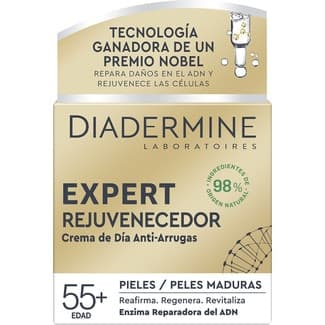 Expert Rejuvenecedor crema de día anti-arrugas tarro 50 ml para pieles maduras -