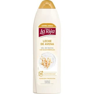 Gel de baño Hidrotermal Leche de Avena con sales minerales Nutrición y Protección botella 600 ml -
