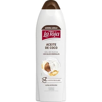 Gel de baño Hidrotermal aceite de coco con sales minerales Ultra Nutrición botella 600 ml -