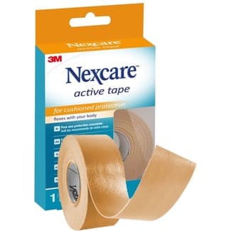 Cinta adhesiva color piel Active Tape 2,5 cm x 4,5 m caja 1 unidad -