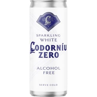 Zero vino blanco espumoso sin alcohol lata 25 cl -