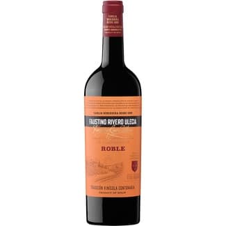 Vino tinto roble DO Utiel-Requena botella 75 cl -