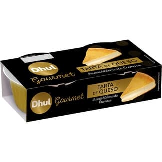 Tarta de queso pack 2 unidades 100 g -