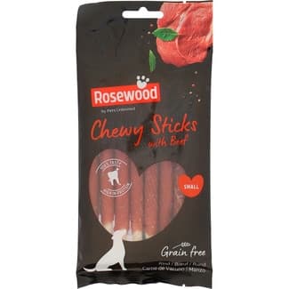 Snack en stick para perros adultos pequeños con ternera envase 72 g -