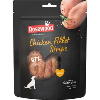 Snack en tiras grandes para perros adultos filetes de pollo Grain Free envase 150 g -