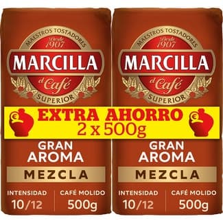 Gran Aroma café molido mezcla pack 2 paquetes 500 g -