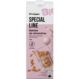 Bio bebida de almendras ecológica y sin gluten brik 1 l -