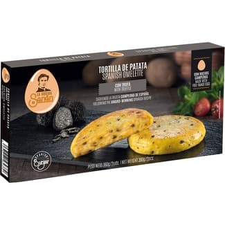 Tortilla de patata con trufa sin gluten envase 360 g -