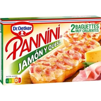 Jamón y queso 2 baguettes estuche 250 g -
