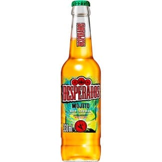 Cerveza rubia aromatizada con mojito botella 33 cl -