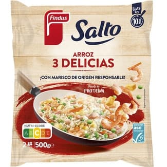 Arroz 3 delicias tradicional bolsa 500 g -