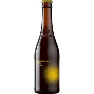 Esencia Citra IPA cerveza rubia tipo IPA con lúpulo Citra artesana de Granada botella 33 cl -