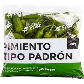 Pimiento variedad padrón bolsa 200 g