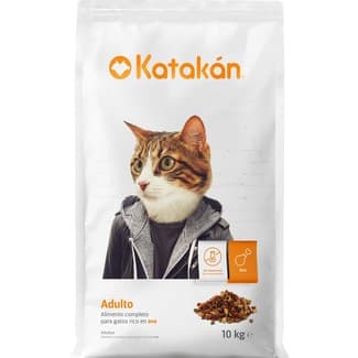 Pienso para gatos rico en ave bolsa 10 kg -