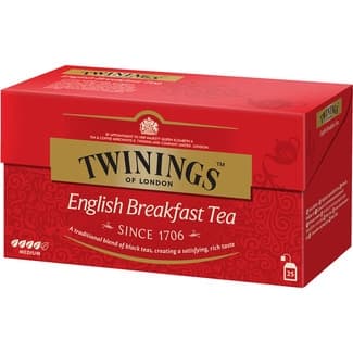 Té English Breakfast estuche 25 bolsitas -
