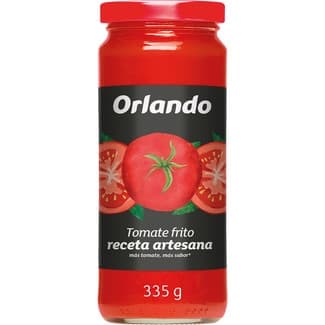 Tomate frito receta artesana sin gluten frasco 335 g -
