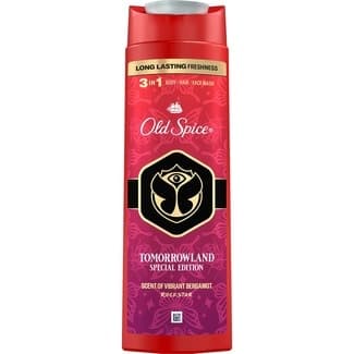 Gel de baño 3 en 1 Rockstar Tomorrowland frasco 400 ml -
