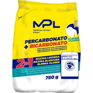Percarbonato y bicarbonato blanqueante 2 en 1 bolsa 750 g -