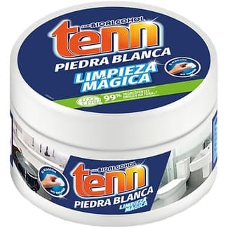Limpiador Piedra Blanca con bioalcohol para el baño y cocina tarro 375 g -