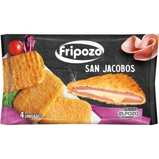 San Jacobos jamón york y queso empanado 4 unidades bolsa 320 g -