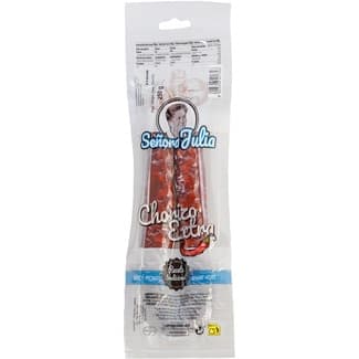 Chorizo extra picante sin gluten sin lactosa pieza 250 g -