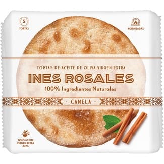 Tortas de aceite con canela 5 unidades paquete 150 g -