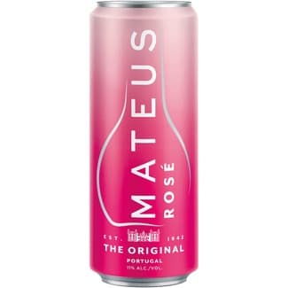 Rosé vino rosado de Portugal lata 25 cl -