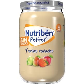 Potitos tarrito de frutas variadas sin almidones desde 6 meses tarro 235 g -