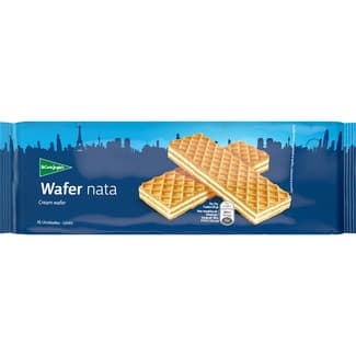 Galletas wafer rellenas de nata paquete 200 g -