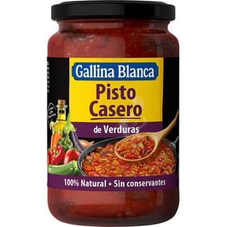 Pisto casero de verduras sin gluten frasco 325 g -
