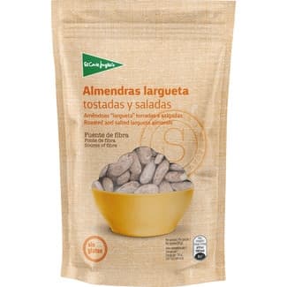 Almendras largueta tostadas y saladas Sin Gluten bolsa 150 g -