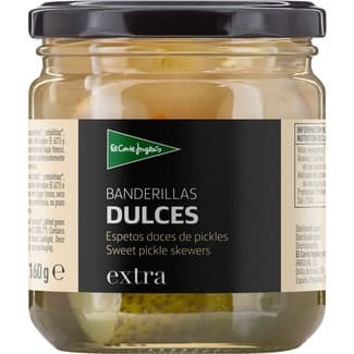 Banderillas dulces frasco 160 g neto escurrido -
