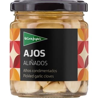 Ajos aliñados frasco 150 g neto escurrido -