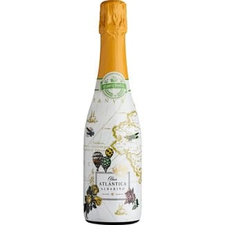 Vino blanco espumoso albariño botella 37,5 cl -