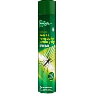 Insecticida volador moscas y mosquitos perfume limón spray 750 ml -