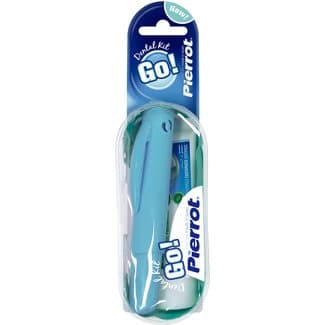 Kit dental Go! con pasta de dientes + cepillo de dientes -