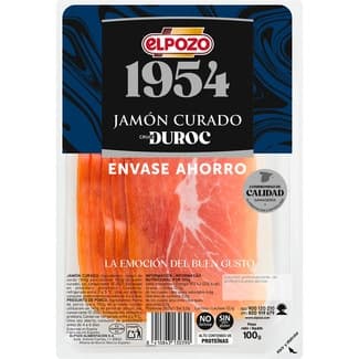 Edición 1954 jamón curado raza Duroc en lonchas sin gluten sin lactosa envase 100 g -